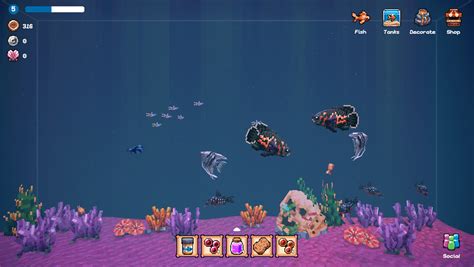Tiny Aquarium: Social Fishkeeping on Steam.